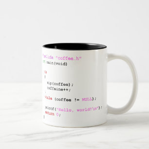 Taza Bicolor Programación de Coffee.c