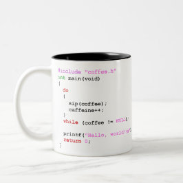 Taza Bicolor Programación de Coffee.c