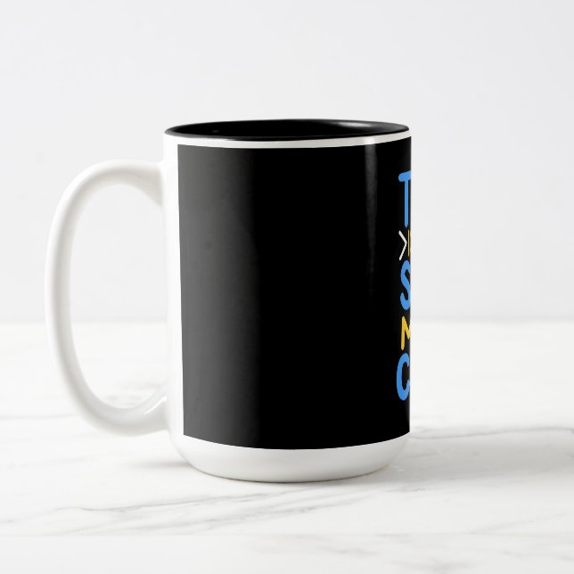 Taza Bicolor Programador Mostrar El Código (Izquierda)