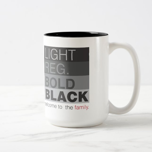 Taza Bicolor progresión (Derecha)