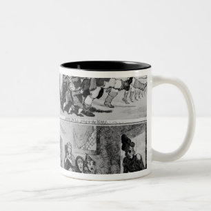 Taza Bicolor Progreso de Juan Bull