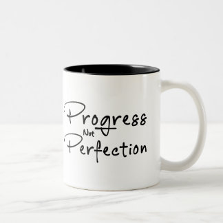 Taza Bicolor Progreso No Perfección