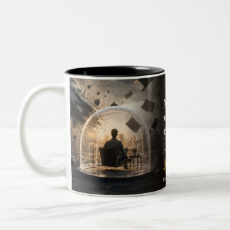 Taza Bicolor Promesa de Margen de Continuidad Cita del Libro