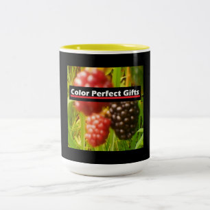 Taza Bicolor Promoción de Blackberry