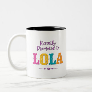 Taza Bicolor Promovido recientemente a Lola
