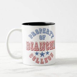 Taza Bicolor Propiedad de la universidad Bianchi
