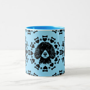 Taza Bicolor Propietario de perro de caniche