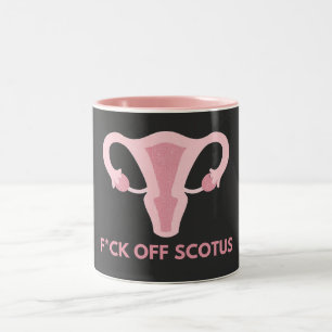 Taza Bicolor Protesta contra la prohibición del aborto en SCOTU