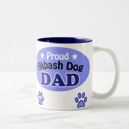 Taza Bicolor Proud Akbash Dog Dad