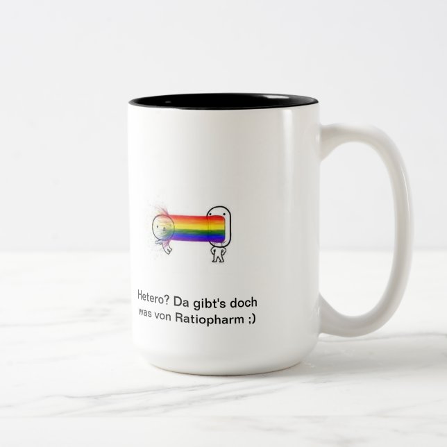 Taza Bicolor PROUD Lesbian (Derecha)