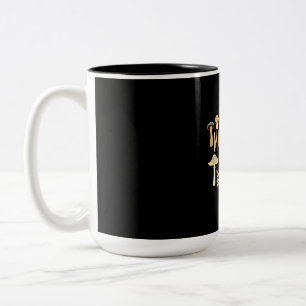 Taza Bicolor Proud Mushroom Picker