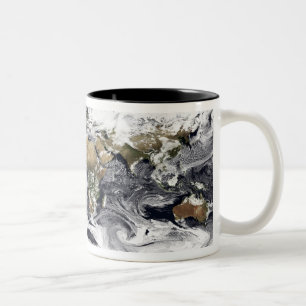 Taza Bicolor Proyección equidistante cilíndrica