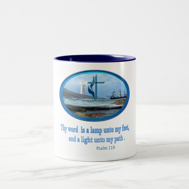 Taza Bicolor Psalm 119 Two-Tone coffee mug (Centro)