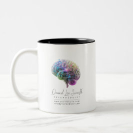 Taza Bicolor Psicólogo / Neuroólogo