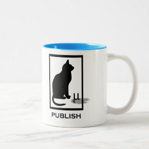 Taza Bicolor Publicación de LabKitty