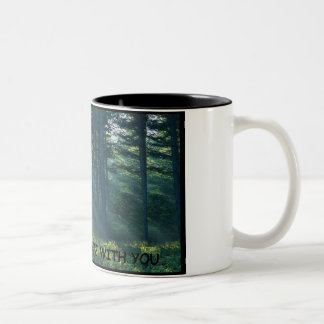 Taza Bicolor puede el bosque estar con usted