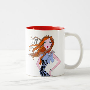 Taza Bicolor "Puedes Dejar De Lado Ahora - ¡Estoy Aquí!" Coff d