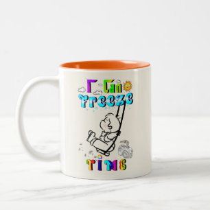 Taza Bicolor Puedo Congelar El Tiempo