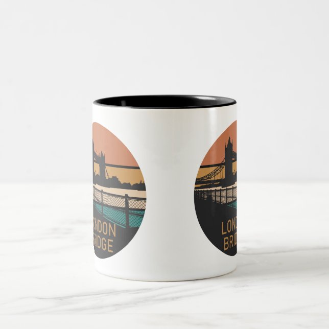 Taza Bicolor Puente de Londres (Centro)