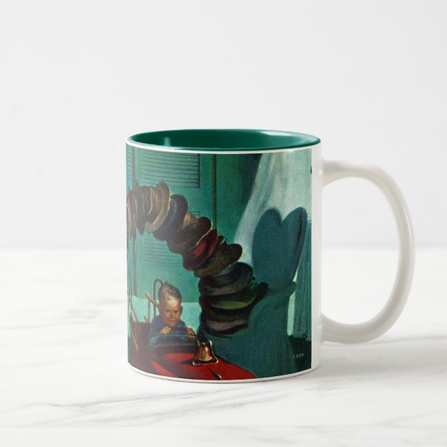 Taza Bicolor Puente del gorra (Derecha)