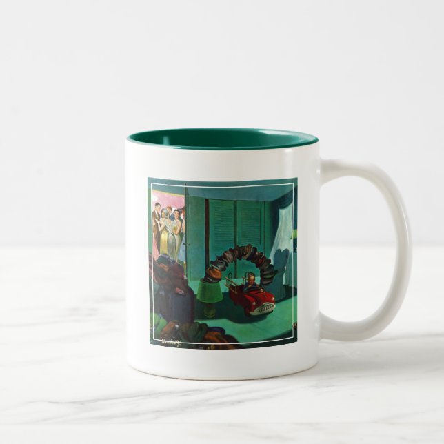 Taza Bicolor Puente gorra (Derecha)