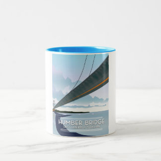 Taza Bicolor Puente Humber, pagarés y Yorkshire