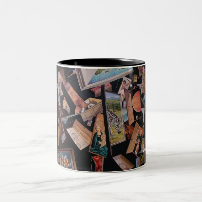 Taza Bicolor Puertas abiertas (Centro)
