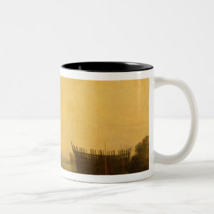 Taza Bicolor Puerto de José Mallord Guillermo Turner el  