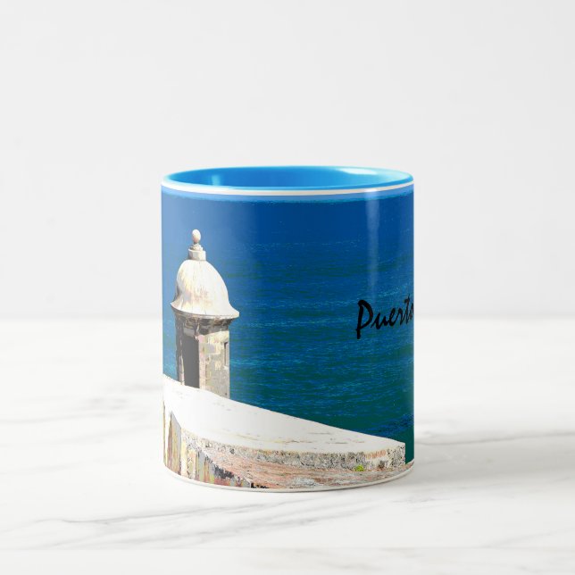 Taza Bicolor Puerto Rico histórico (Centro)