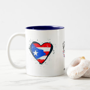 Taza Bicolor Puerto Rico Pa que lo sepas