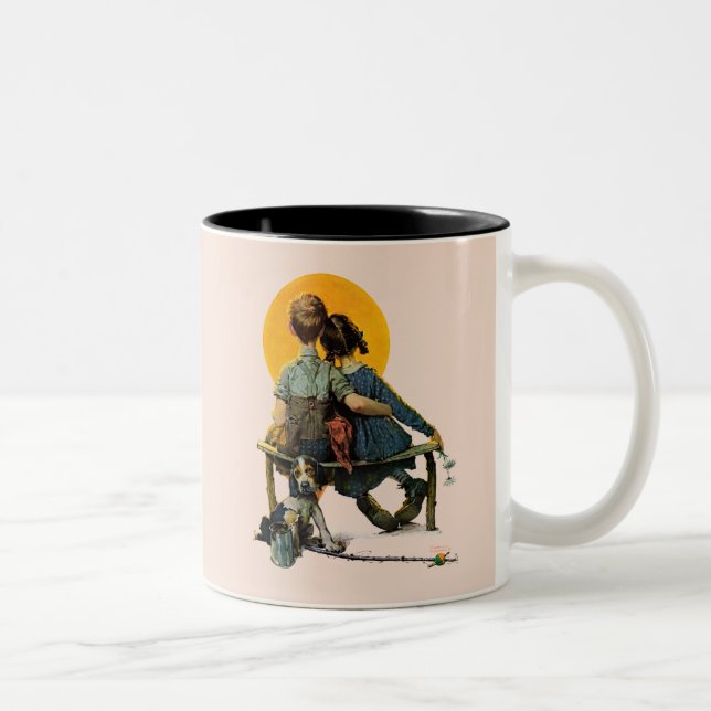 Taza Bicolor Puesta del sol (Derecha)