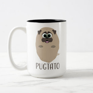 Taza Bicolor ¡Pugtato!