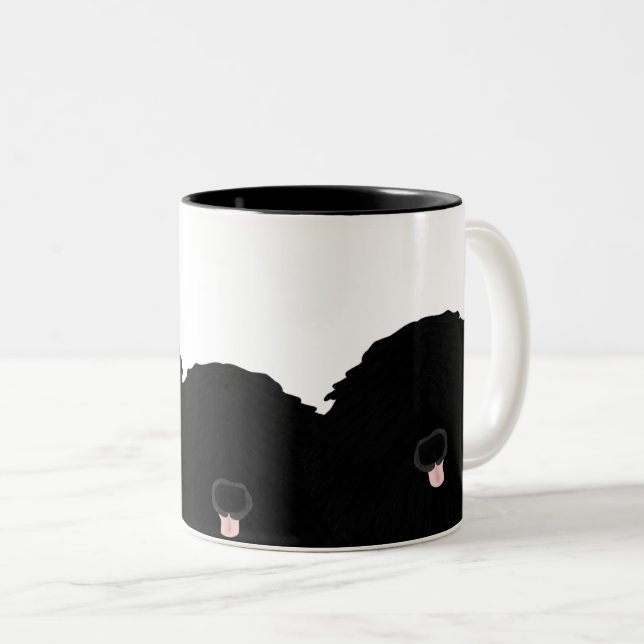 Taza Bicolor Puli Mug (Anverso derecho)