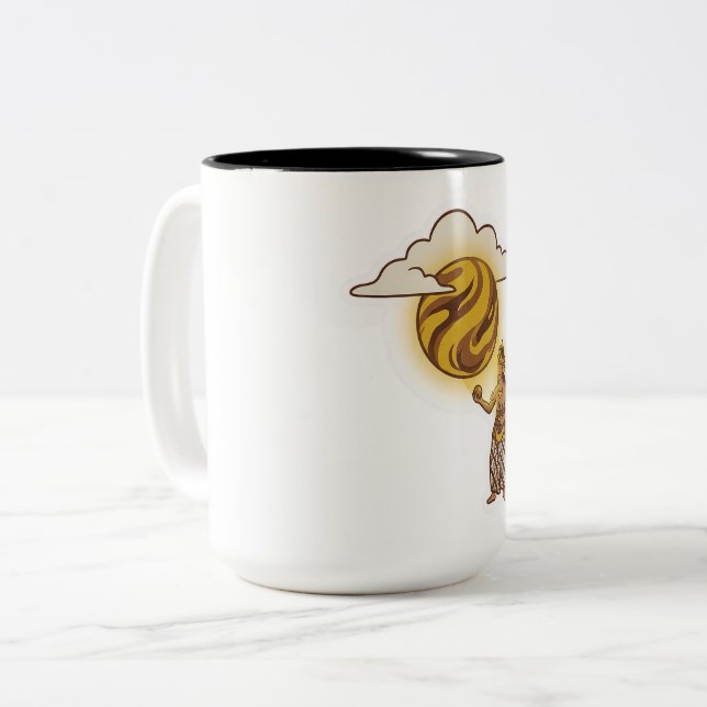Taza Bicolor Pulmón (Anverso izquierdo)