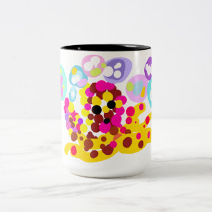 Taza Bicolor Pulpo lindo