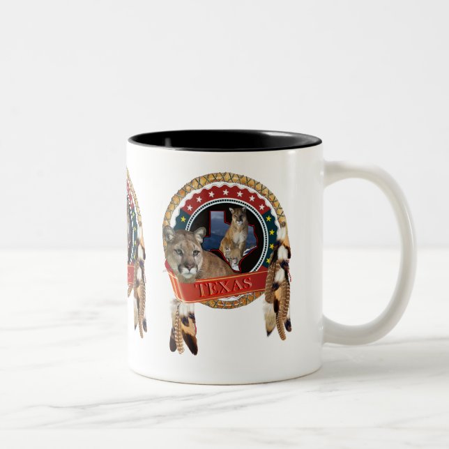 Taza Bicolor Puma de Texas (Derecha)