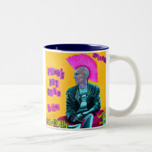 Taza Bicolor Punk Inglaterra 1977