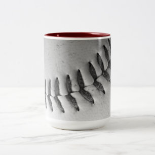 Taza Bicolor Puntadas del béisbol
