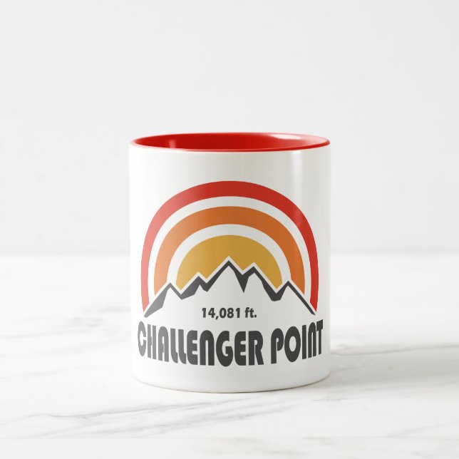 Taza Bicolor Punto de Challenger (Centro)