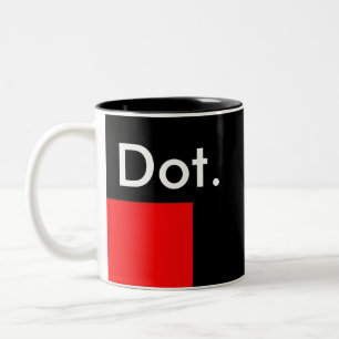 Taza Bicolor Punto. Punto