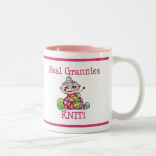 Taza Bicolor ¡PUNTO real de las abuelitas!