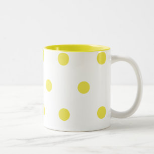 Taza Bicolor Puntos del limón