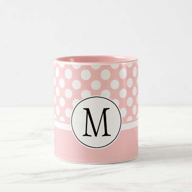 Taza Bicolor Puntos elegantes (Centro)