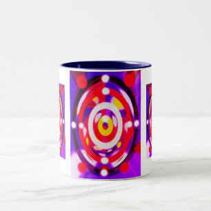 Taza Bicolor Puntos en el tiempo
