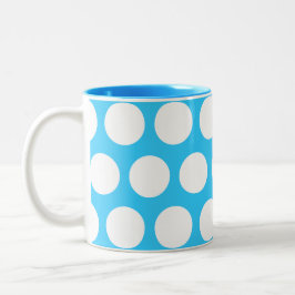Taza Bicolor Puntos grandes