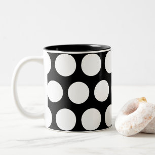 Taza Bicolor Puntos grandes