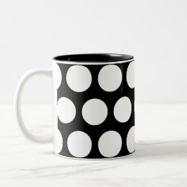 Taza Bicolor Puntos grandes