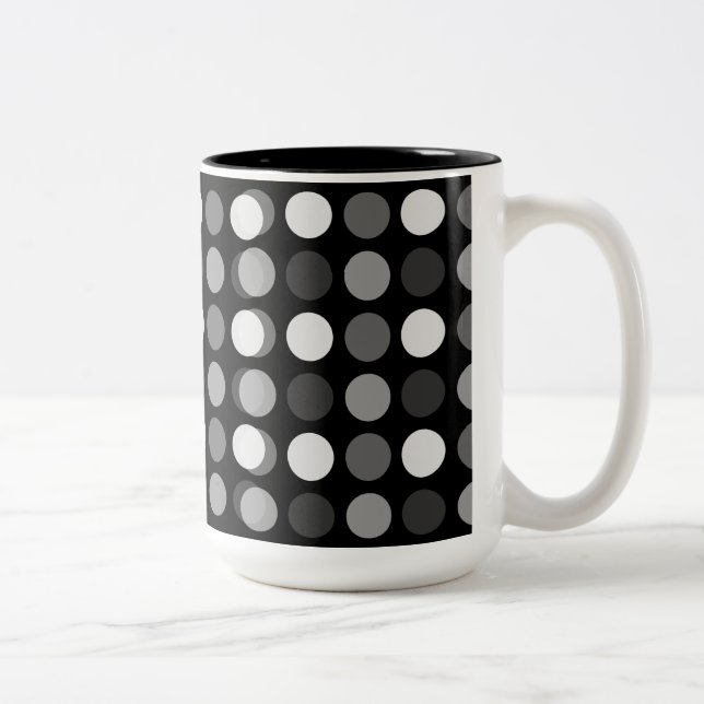 Taza Bicolor Puntos grandes de la diversión (Derecha)