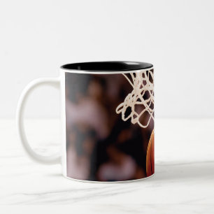 Taza Bicolor Puntuación del baloncesto