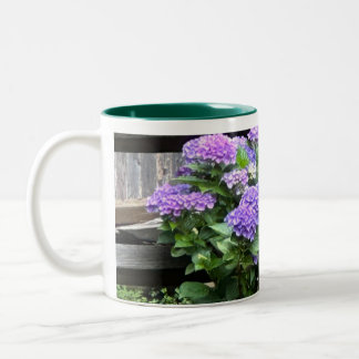TAZA BICOLOR PURPLE HYACINTH MUG